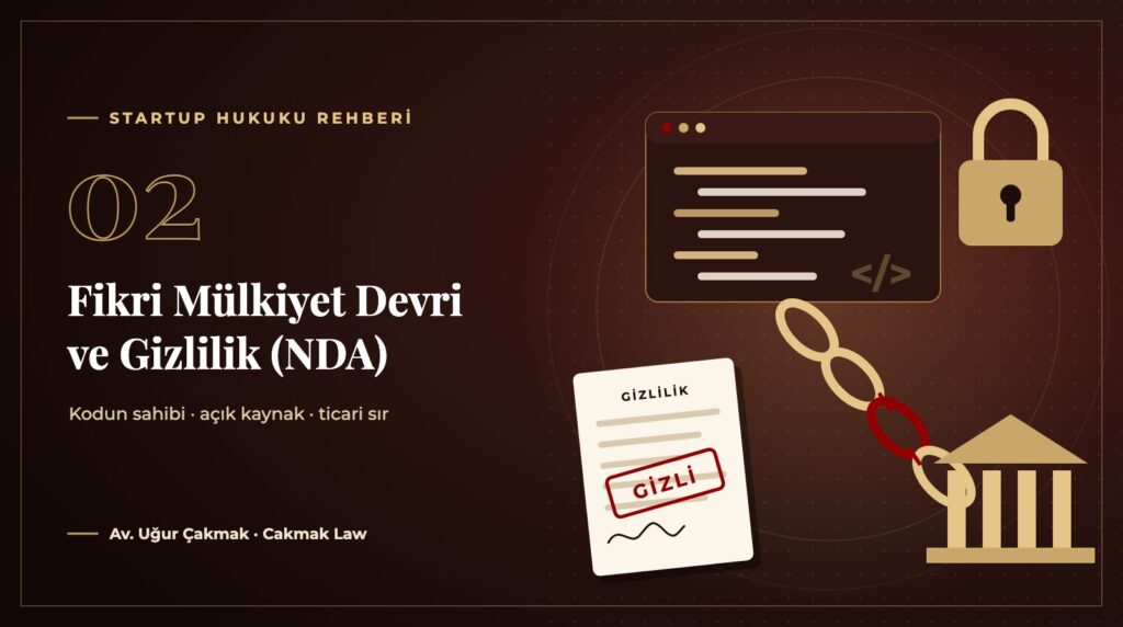 Yazılımın Sahibi Kim? Startup’larda Fikri Mülkiyet Devri ve Gizlilik Sözleşmesi (NDA)